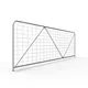 Metal Mesh Infill N-Stay Farm Gate